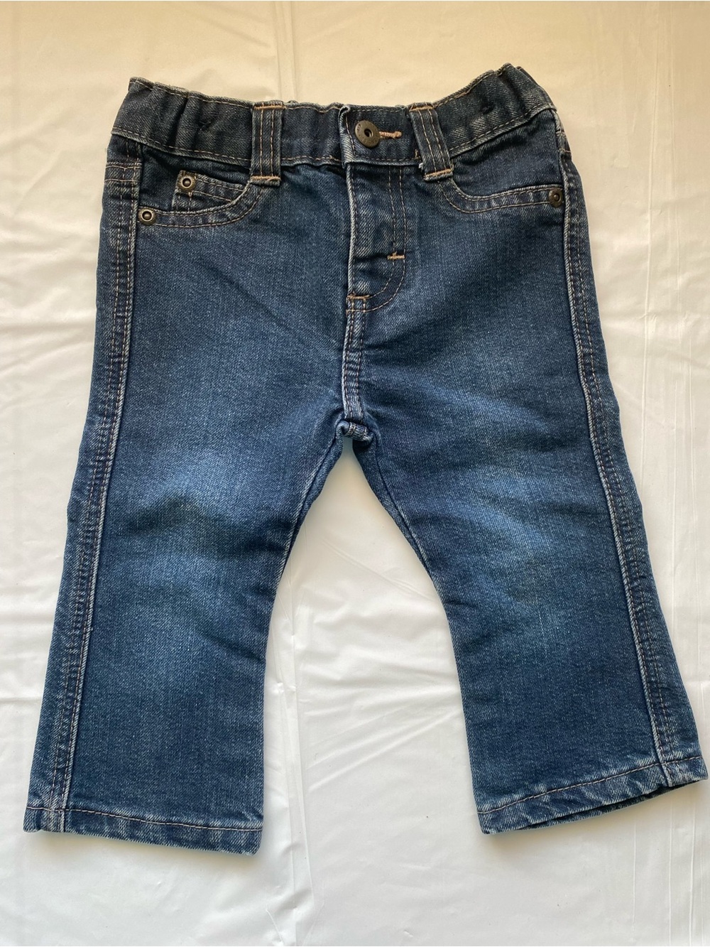Wrangler Classic Dark Wash Straight Leg Jeans 12M